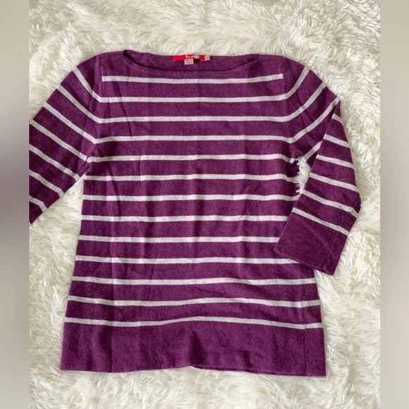 BODEN sweater Boatneck Cashmere Sweater, UK 8, USA size 4 - Picture 2 of 12